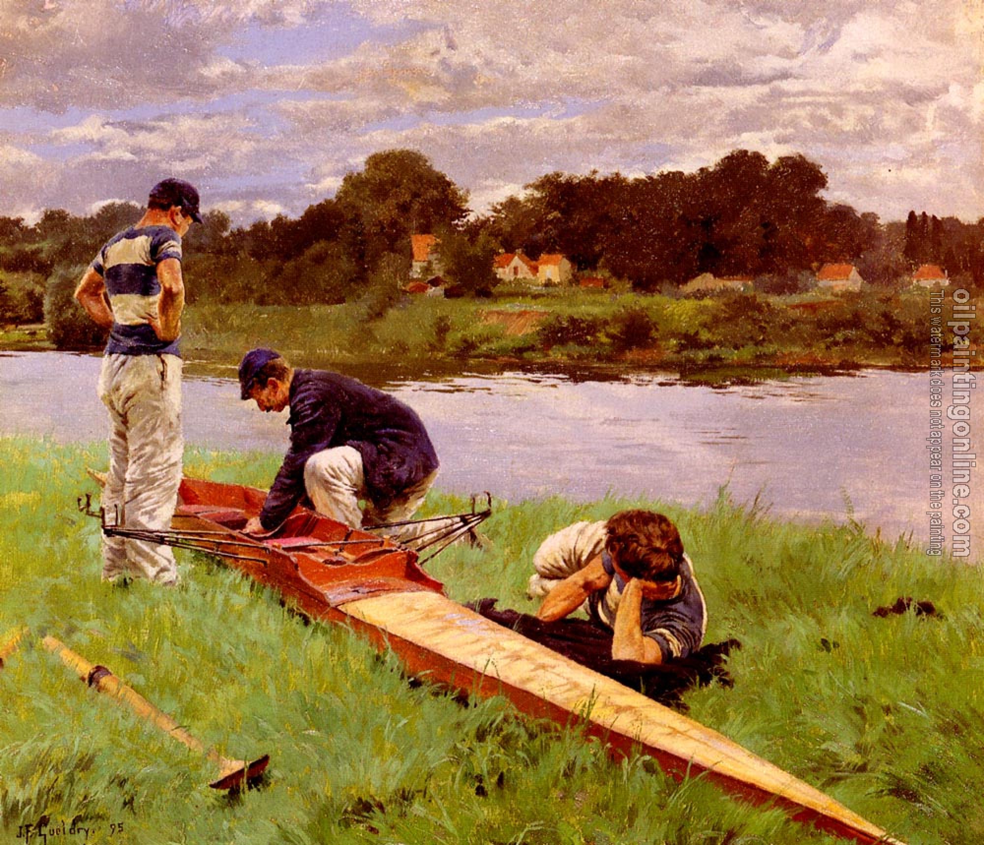 Gueldry, Ferdinand Joseph - Repairing The Scull